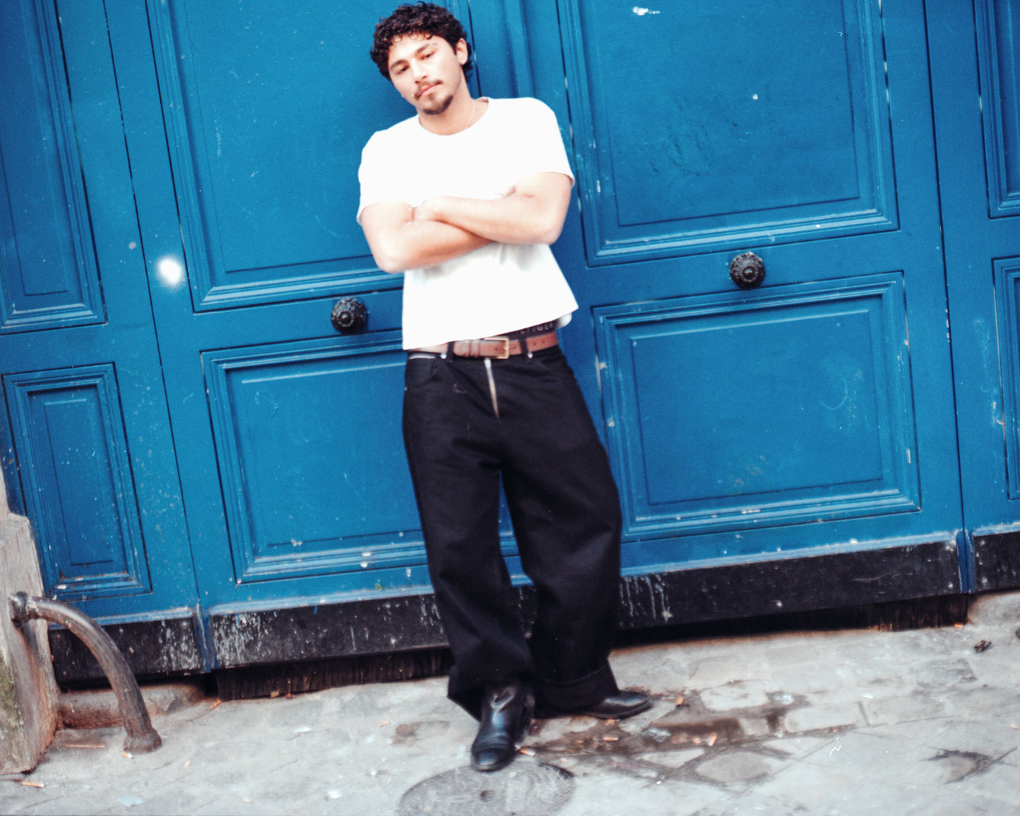 STUDIOSABBAS jet black jeans